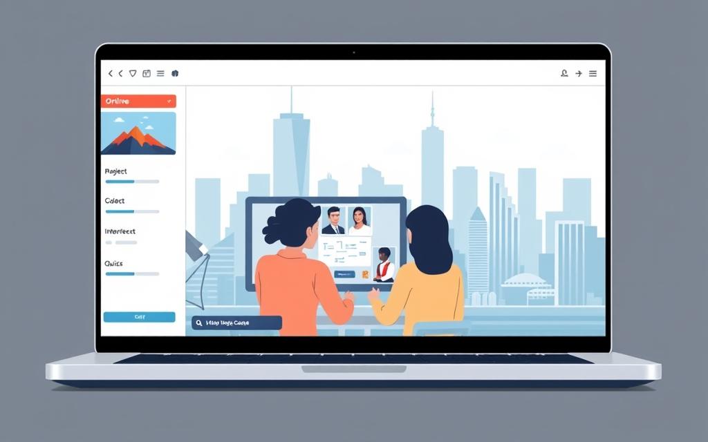 online course features