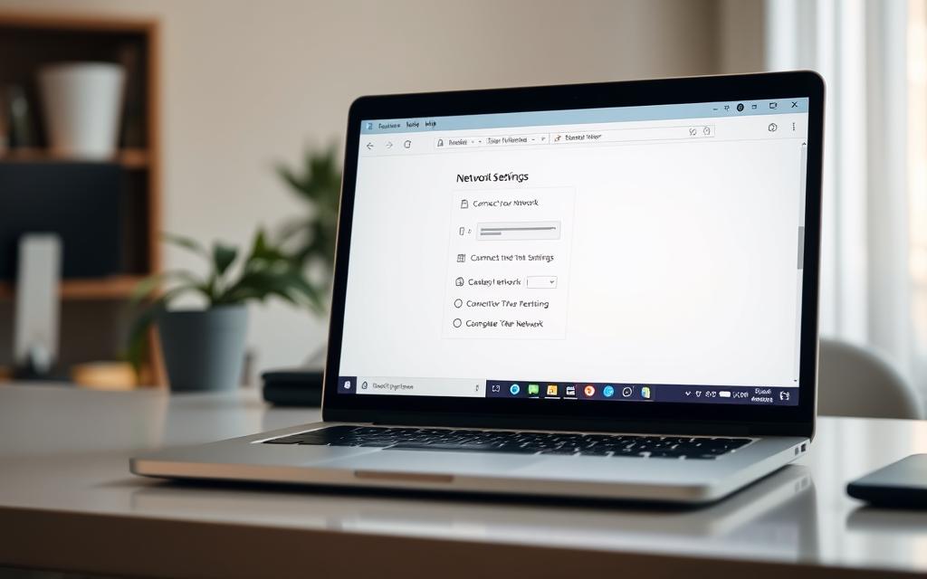 network settings connect