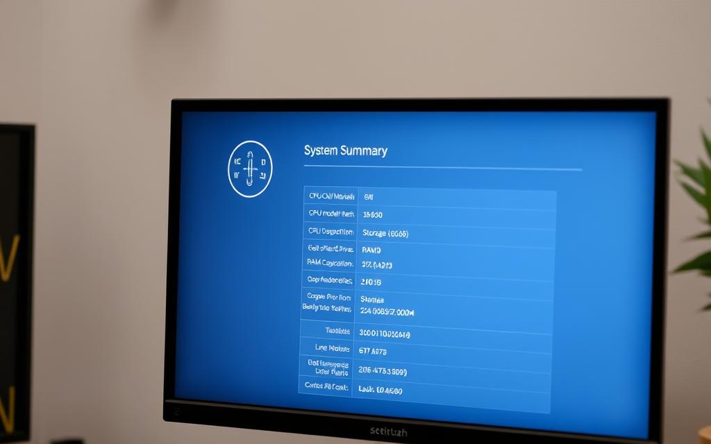 system summary